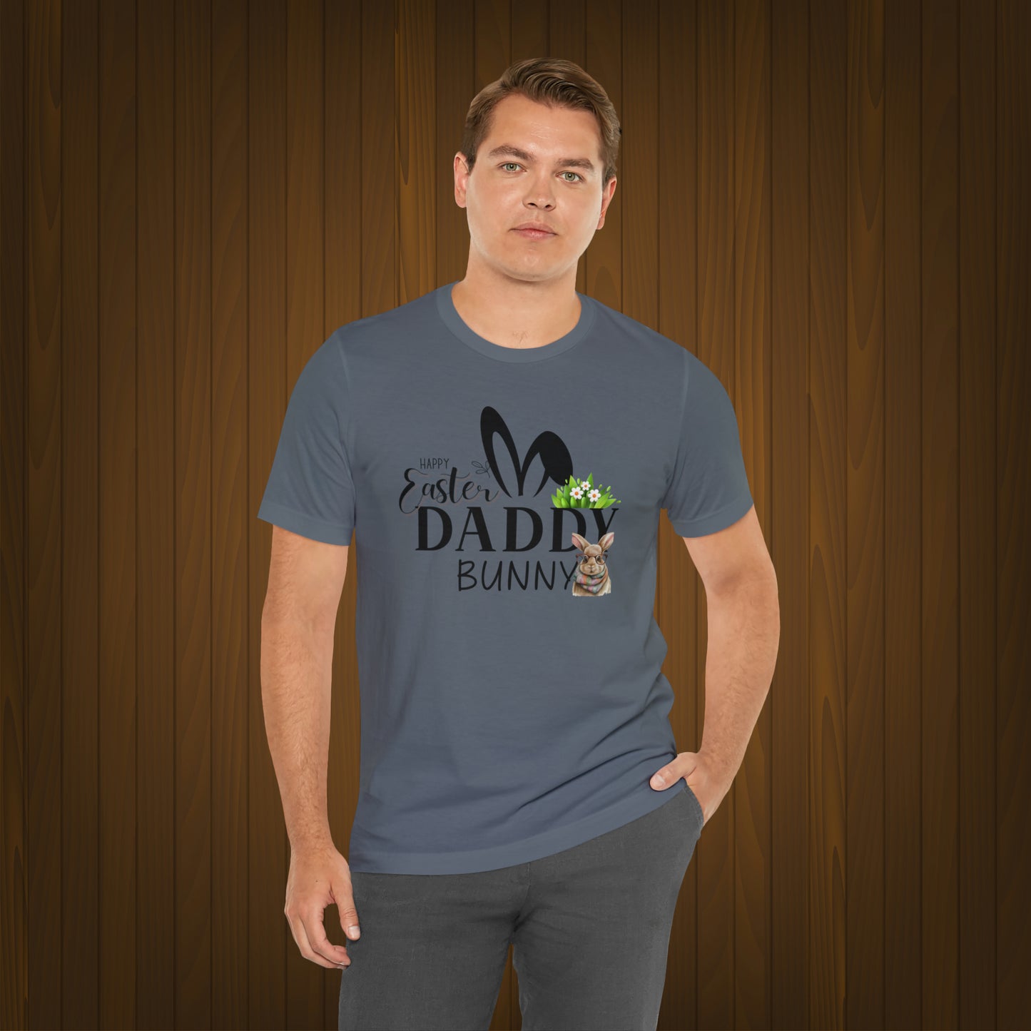 Daddy Bunny Unisex Jersey Short Sleeve Tee