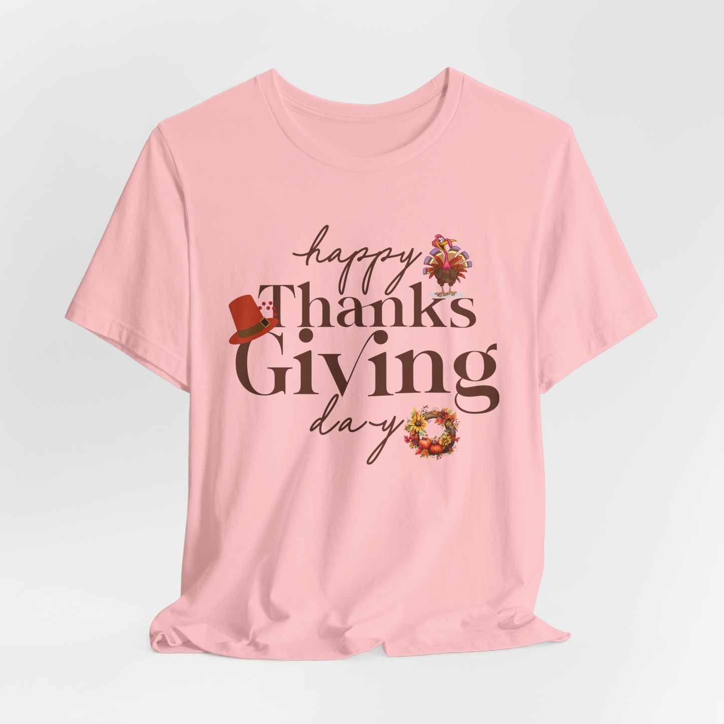 Happy Thanksgiving T-shirt, Happy thanksgiving 2024 T-shirt, Thanksgiving Gift,Turkey Shirt, Family Thanksgiving, Holiday Outfit.