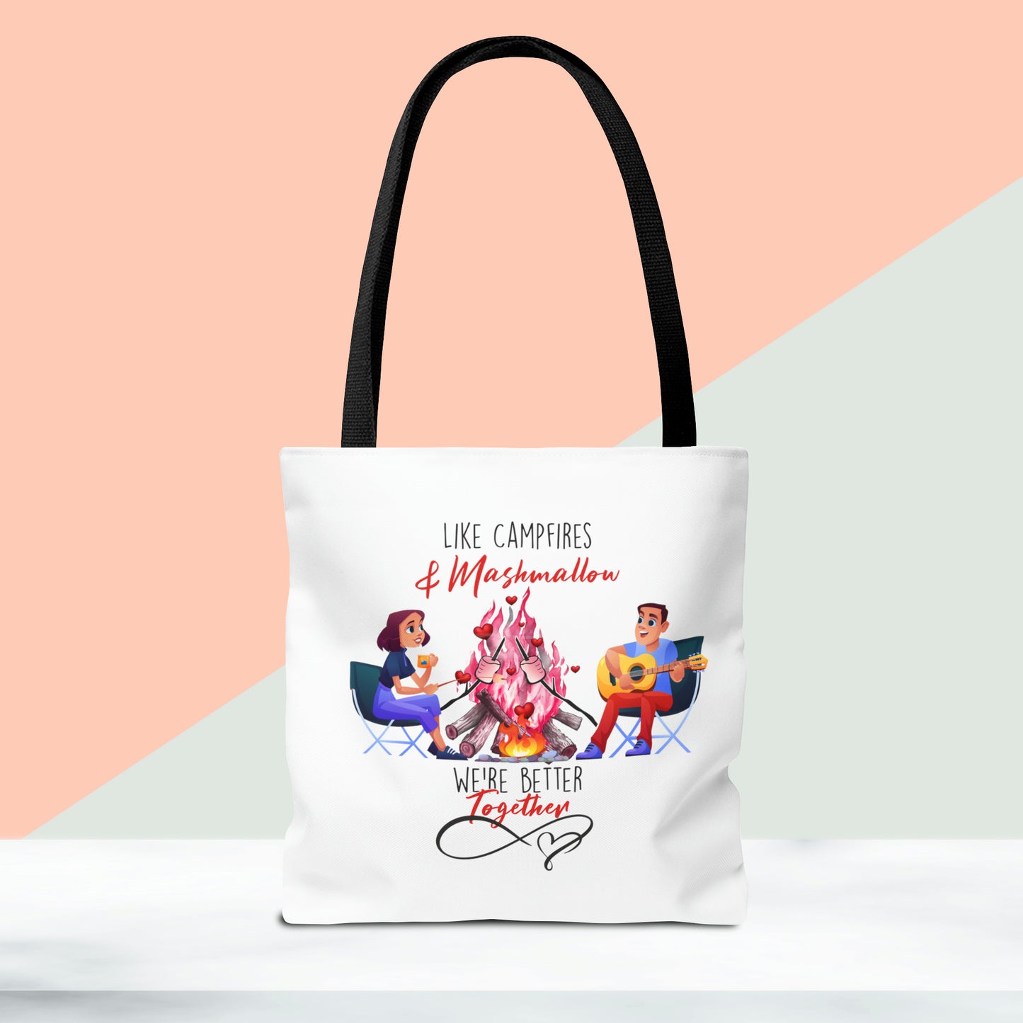 Happy Valentines Day Tote Bag