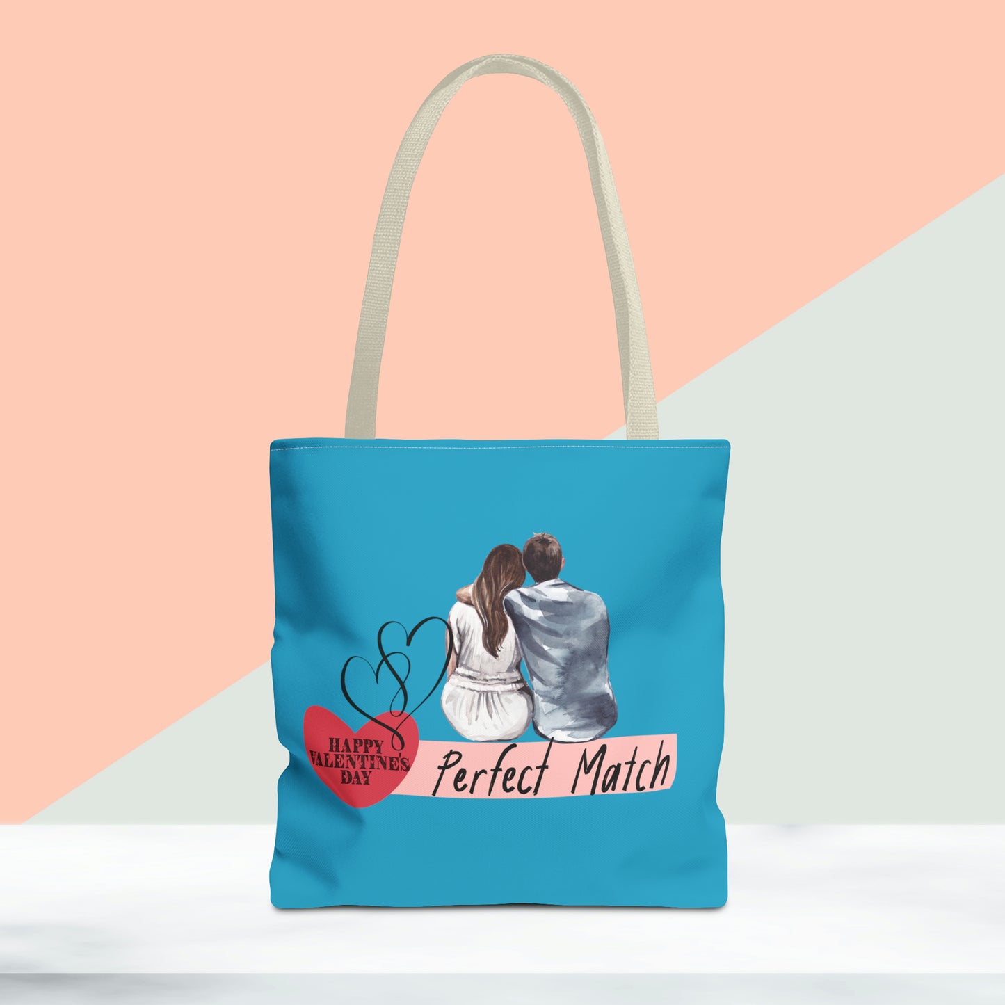 Happy Valentines Day Tote Bag