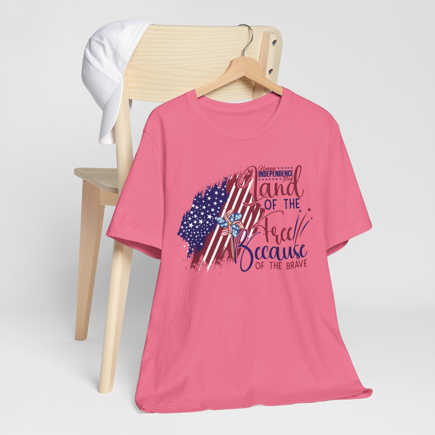 4th of July T-shirt, Happy Independence DayT-Shirt, Fourth of July unisex jersey short sleeve.