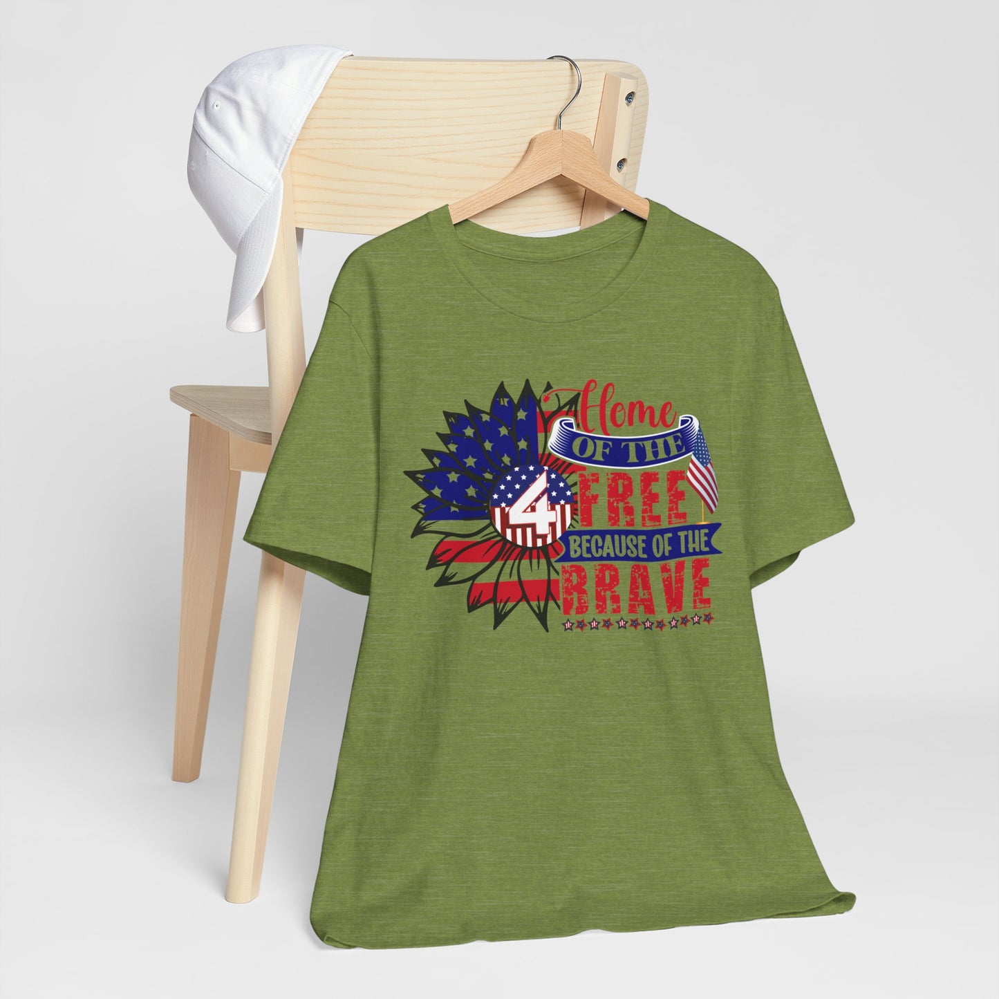 4th of July T-Shirt,  Fourth of July unisex jersey short sleeve.