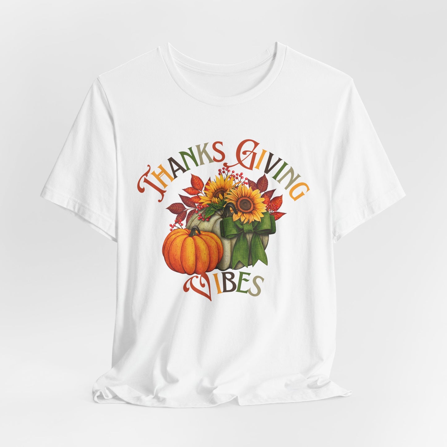 Thanks Giving  Vibes T-shirt, Happy Thanksgiving T-shirt, Happy thanksgiving 2024 T-shirt, Thanksgiving Gift,Turkey Shirt, Family Thanksgiving, Holiday Outfit.