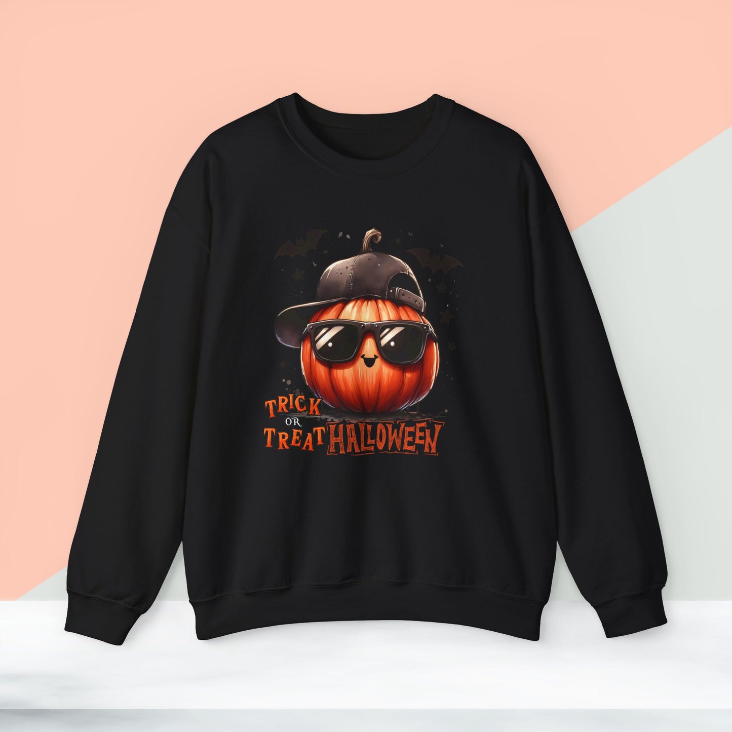 Happy Halloween Sweatshirt, Happy Halloween Sweatshirt - Unisex Heavy Blend Crewneck, Halloween Sweatshirt, Cute Spooky Ghost sweatshirt.