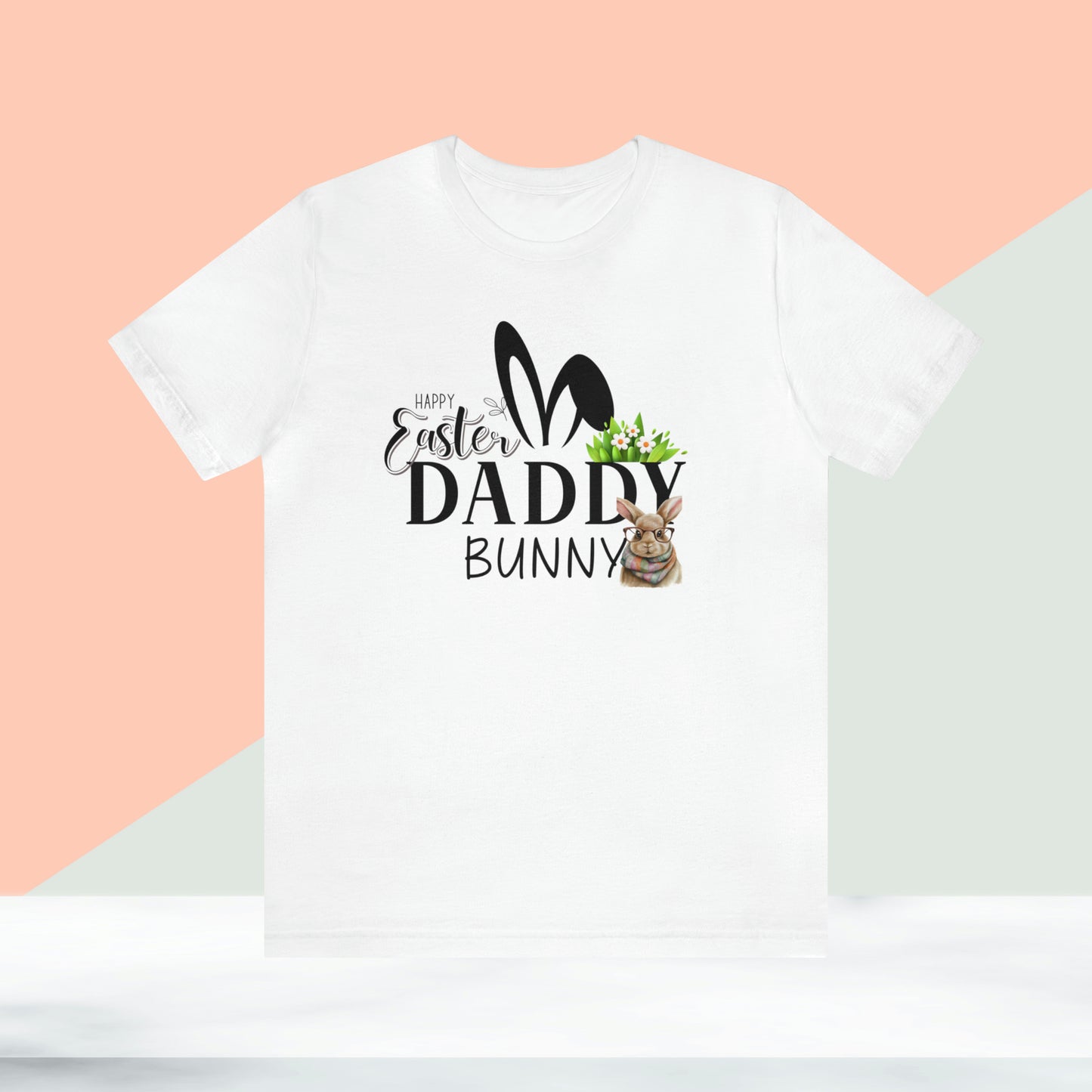 Daddy Bunny Unisex Jersey Short Sleeve Tee