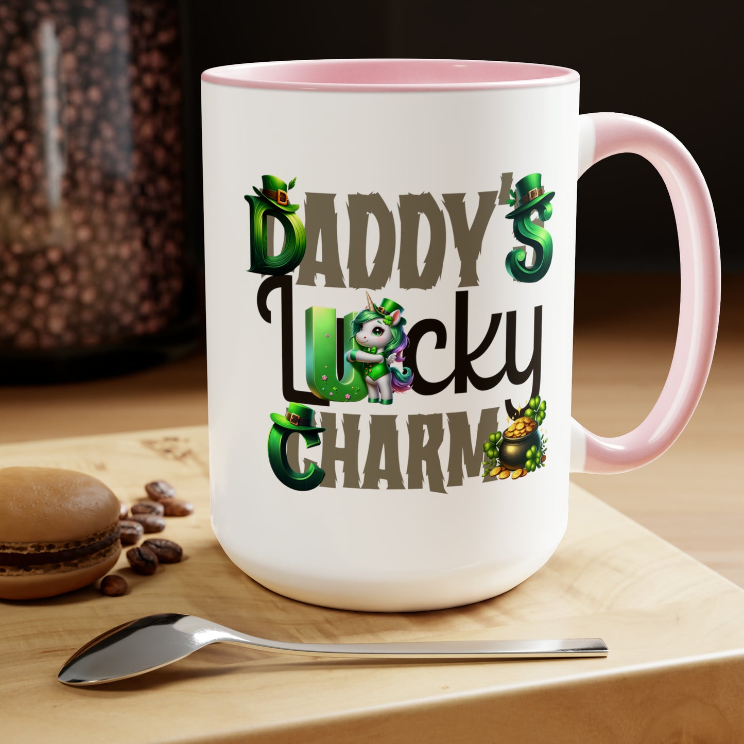 St Patrick's Day two-Tone Coffee Mugs, 15oz