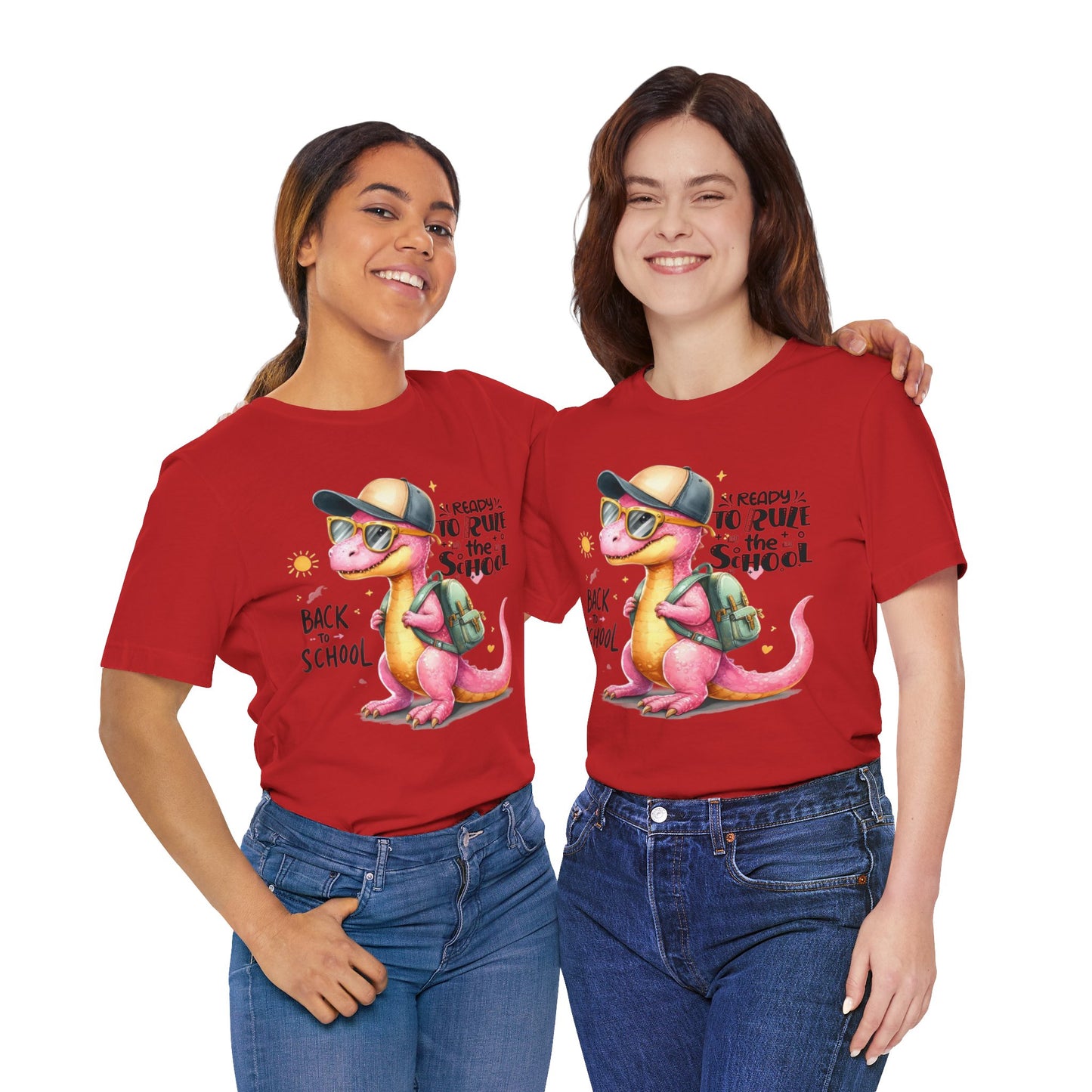 Ready To Rule The School T-shirt, Back To School T-Shirt, Teacher Back To school unisex jersey short sleeve.First Day Vibes T-Shirt.