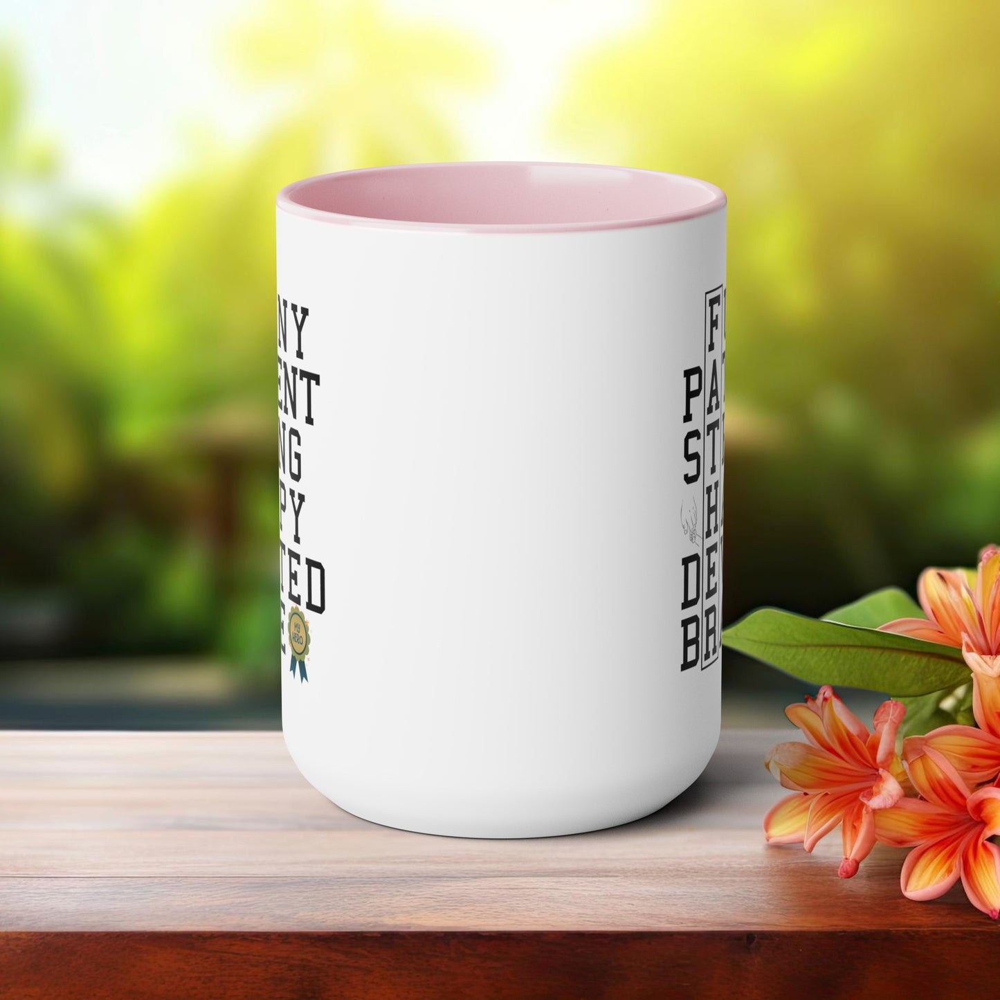 Happy father's dayTow-Tone Coffee Mug.15oz, Gift for Dad, Daddy's Coffee Mug