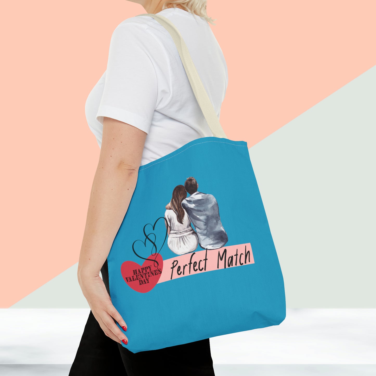 Happy Valentines Day Tote Bag