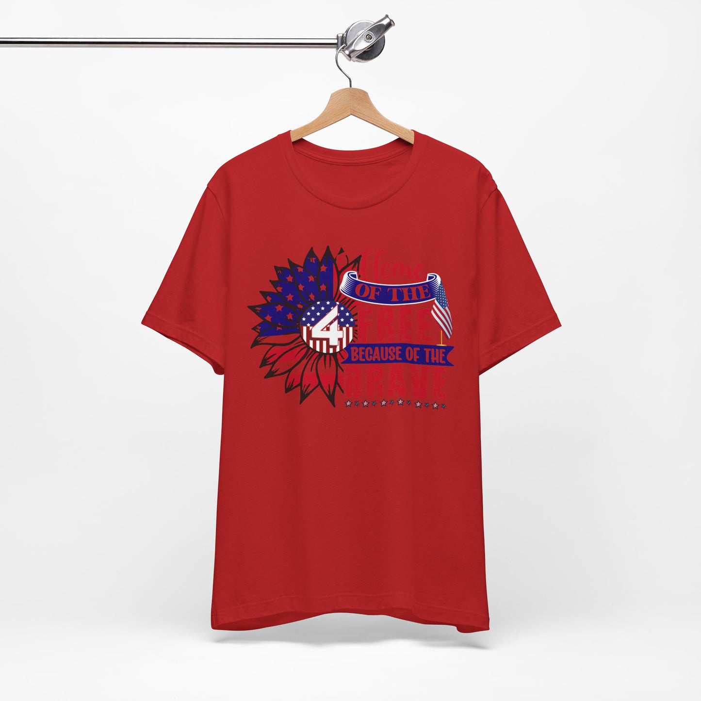 4th of July T-Shirt,  Fourth of July unisex jersey short sleeve.