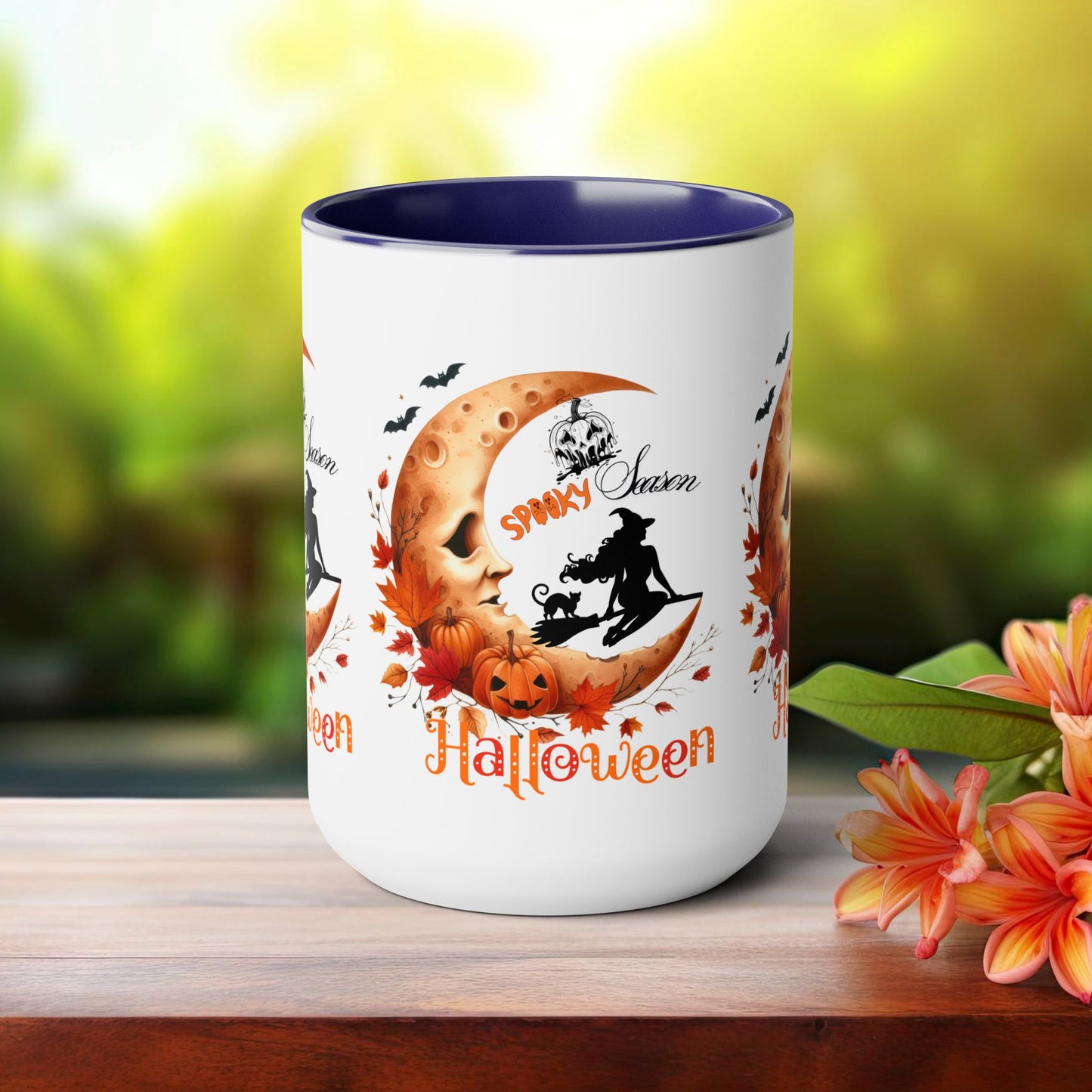 Happy Halloween Coffee Mug,  Let's Go Halloween Coffee Mug, Trick or Treat Halloween Coffee Mug, Cute Skeleton Coffee Mug, Spooky Season Halloween Coffee Mug.