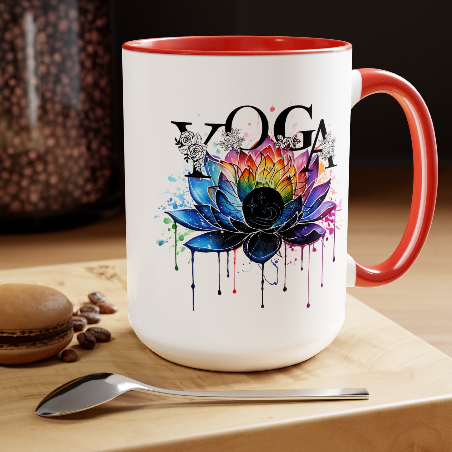 Yoga Coffee Mug, Cute Yoga Coffee Mug, Yoga lovers Coffee Mug, Yoga Instructor Gift, Gift For Yoga lover, Gift For Yogi.