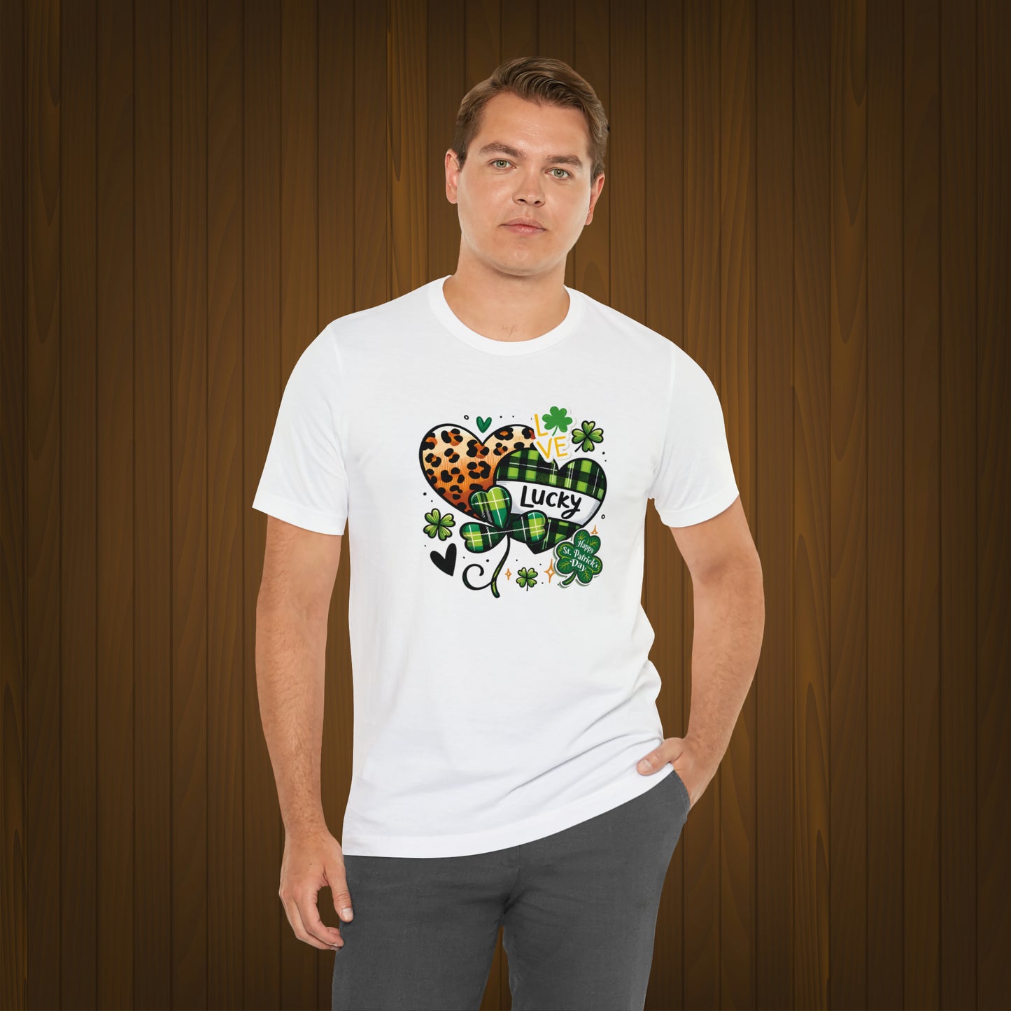 St Patrick's Day Unisex Jersey Short Sleeve Tee