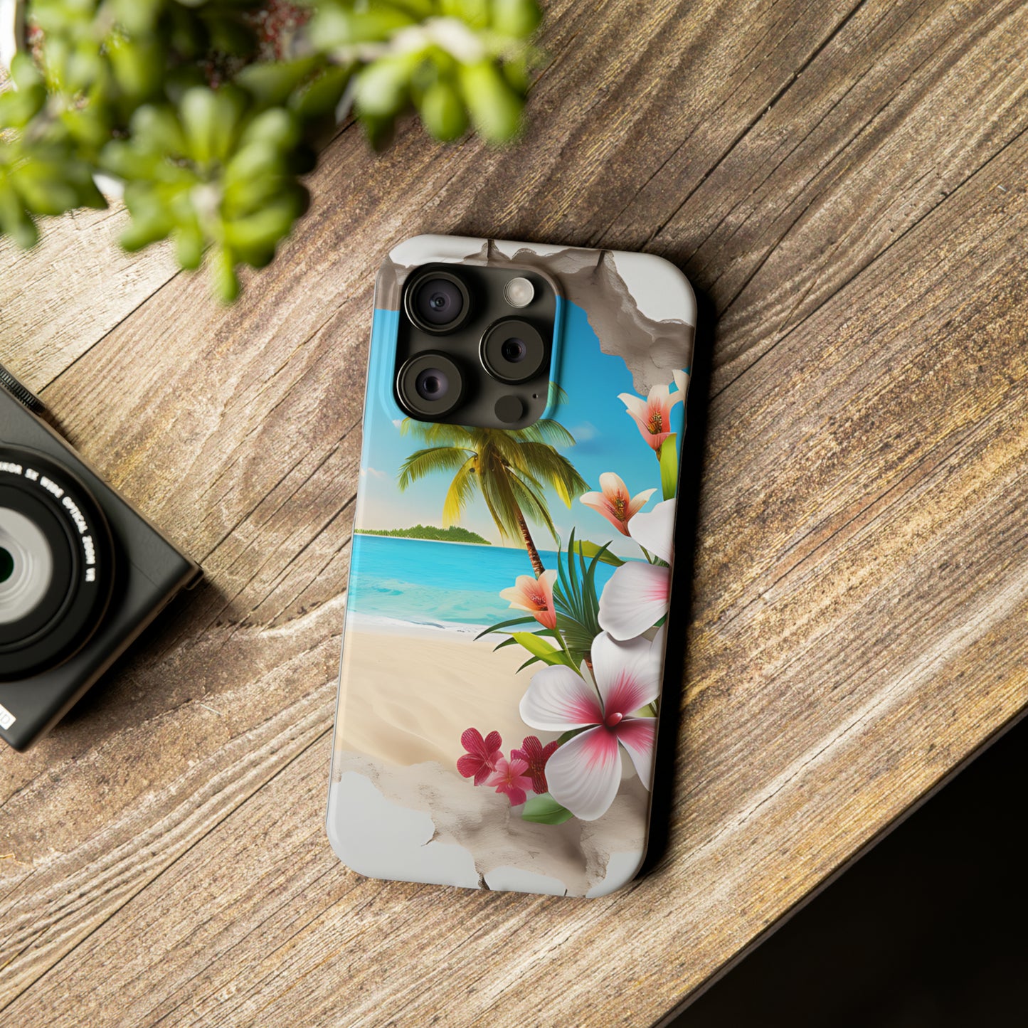 3d Landscape iPhone 15 Phone Cases