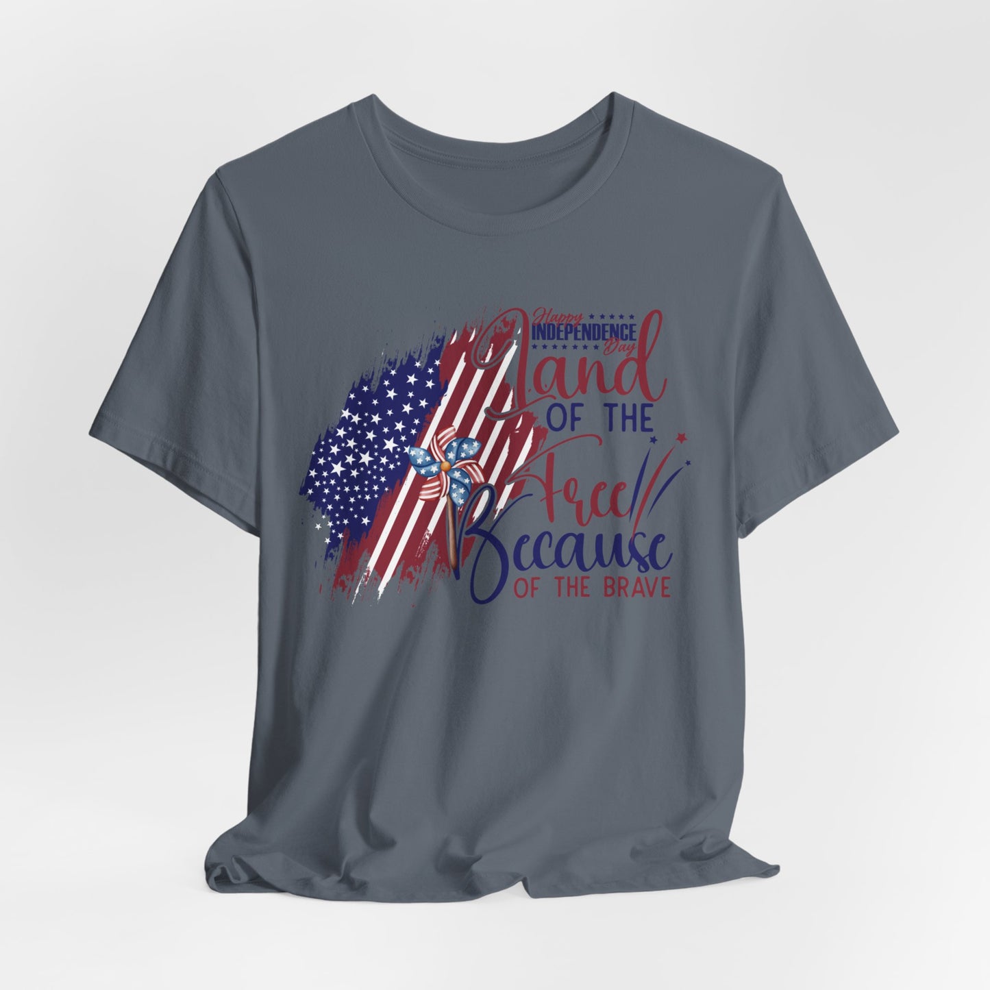 4th of July T-shirt, Happy Independence DayT-Shirt, Fourth of July unisex jersey short sleeve.