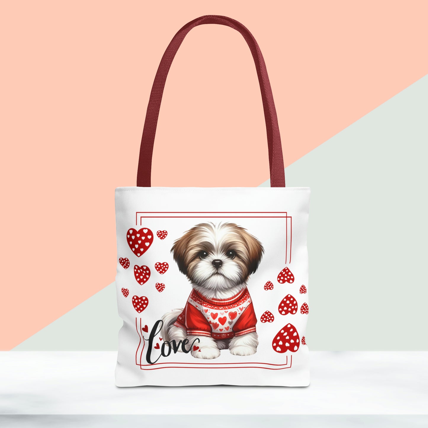 Happy Valentines Day Tote Bag