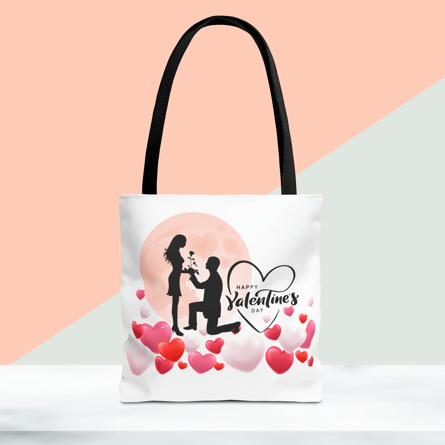 Happy Valentines Day Tote Bag