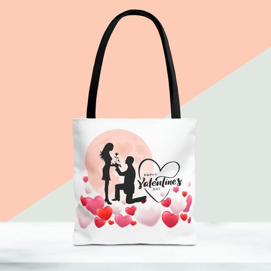 Happy Valentines Day Tote Bag