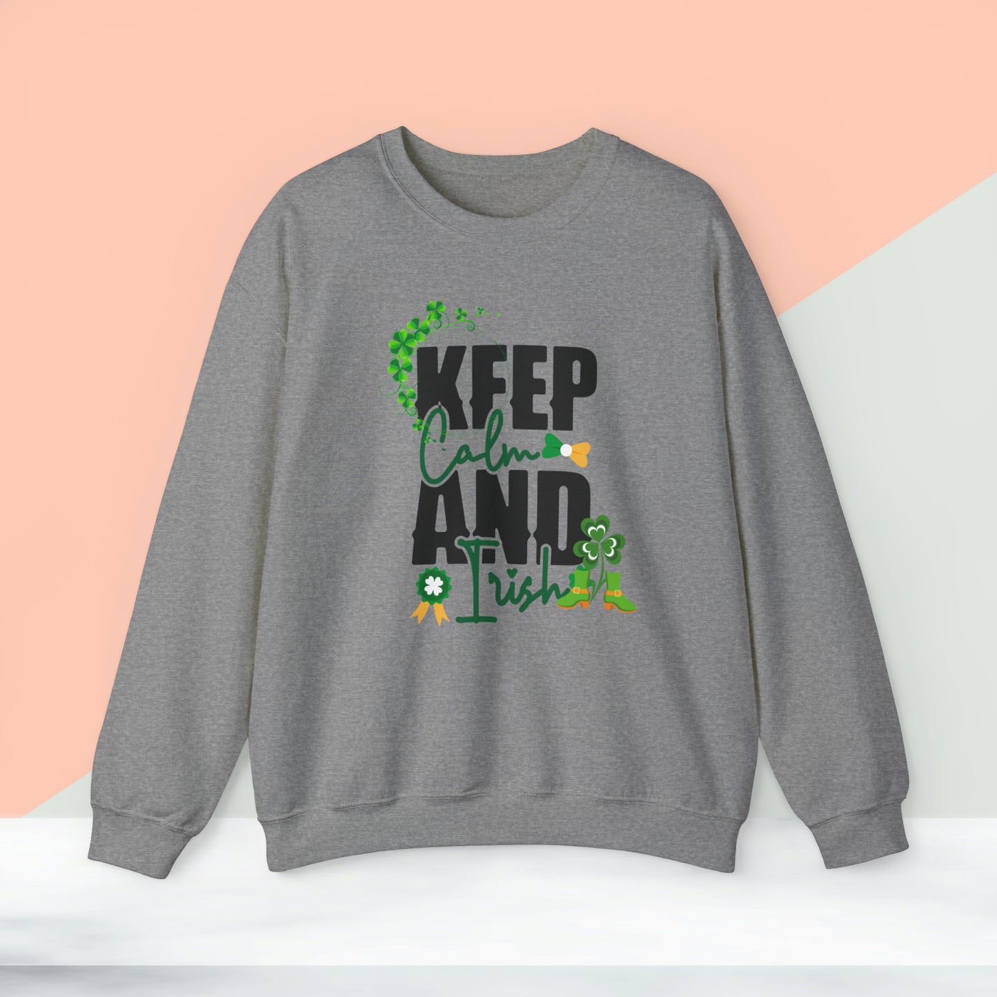 St Patrick's Day Unisex Heavy Blend™ Crewneck Sweatshirt