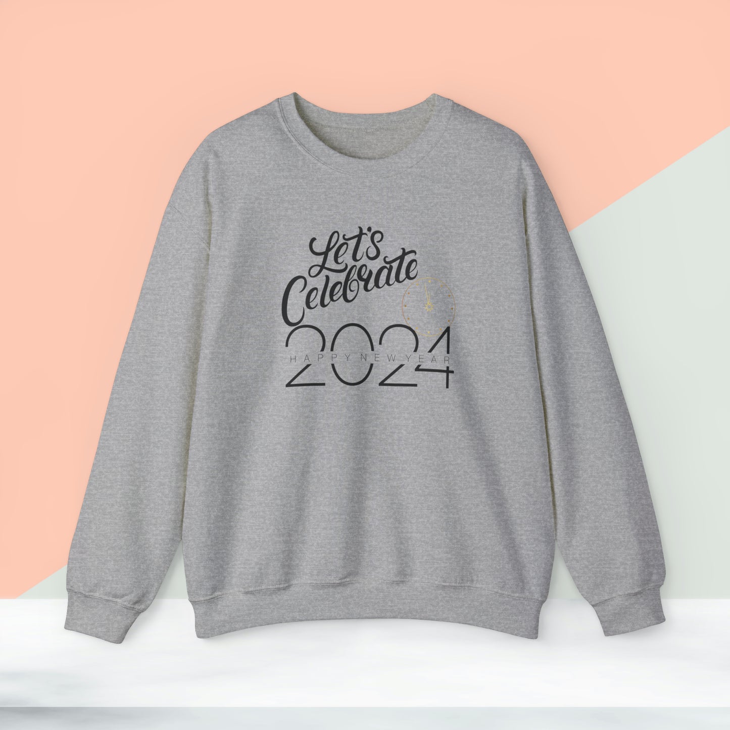 Happy New Year Unisex Heavy Blend™ Crewneck Sweatshirt