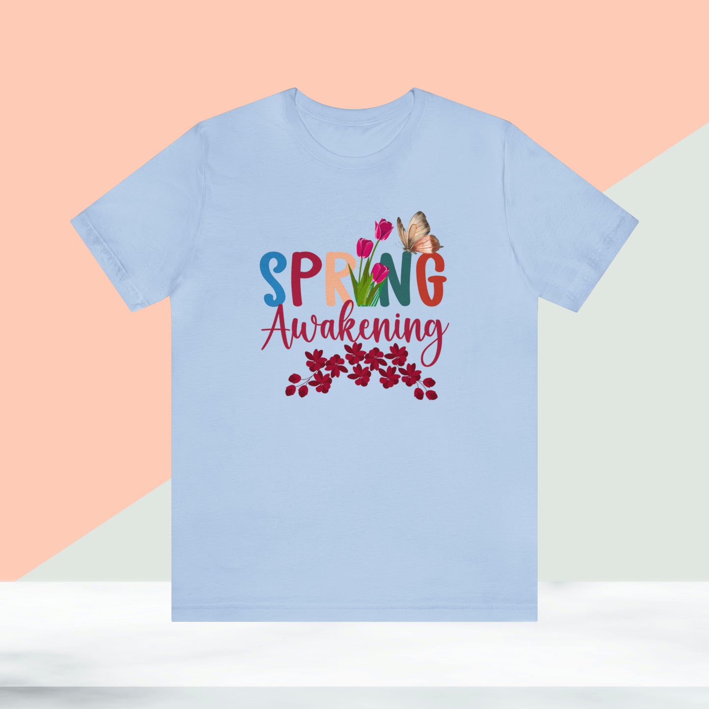 Spring Awakening Unisex T-shirt, Spring Vibes Trendy Shirt.