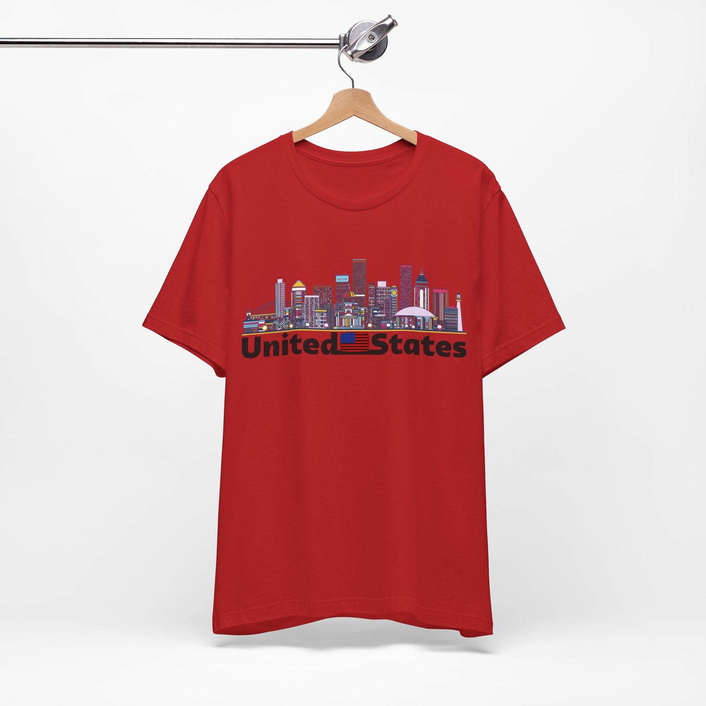 4th of July T-shirt, United States T-Shirt, Fourth of July unisex jersey short sleeve.