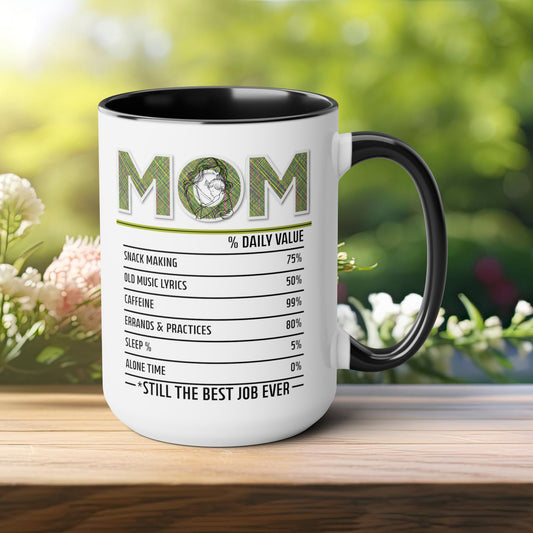 Happy Mother's dayTow-Tone Coffee Mug.15oz, Gift for mom, Mama's Coffee Mug