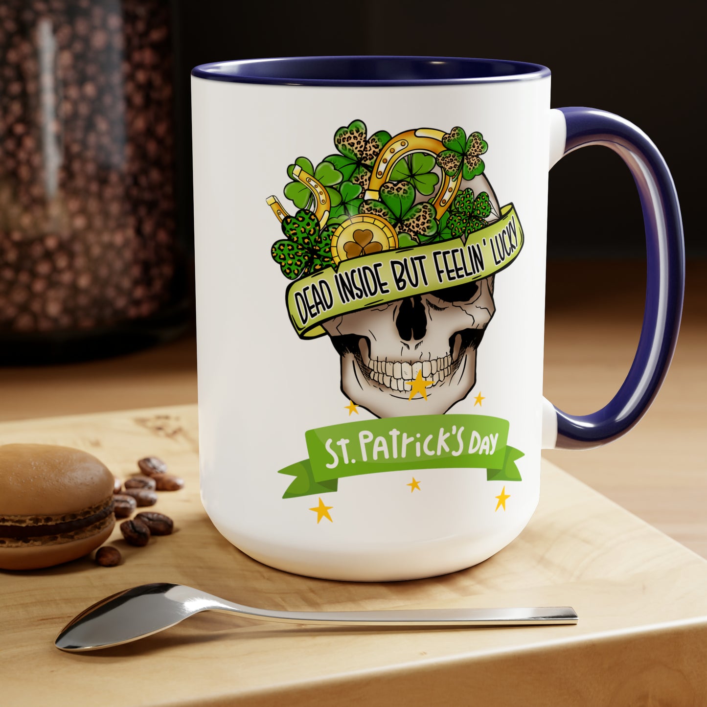 St Patrick's Day two-Tone Coffee Mugs, 15oz