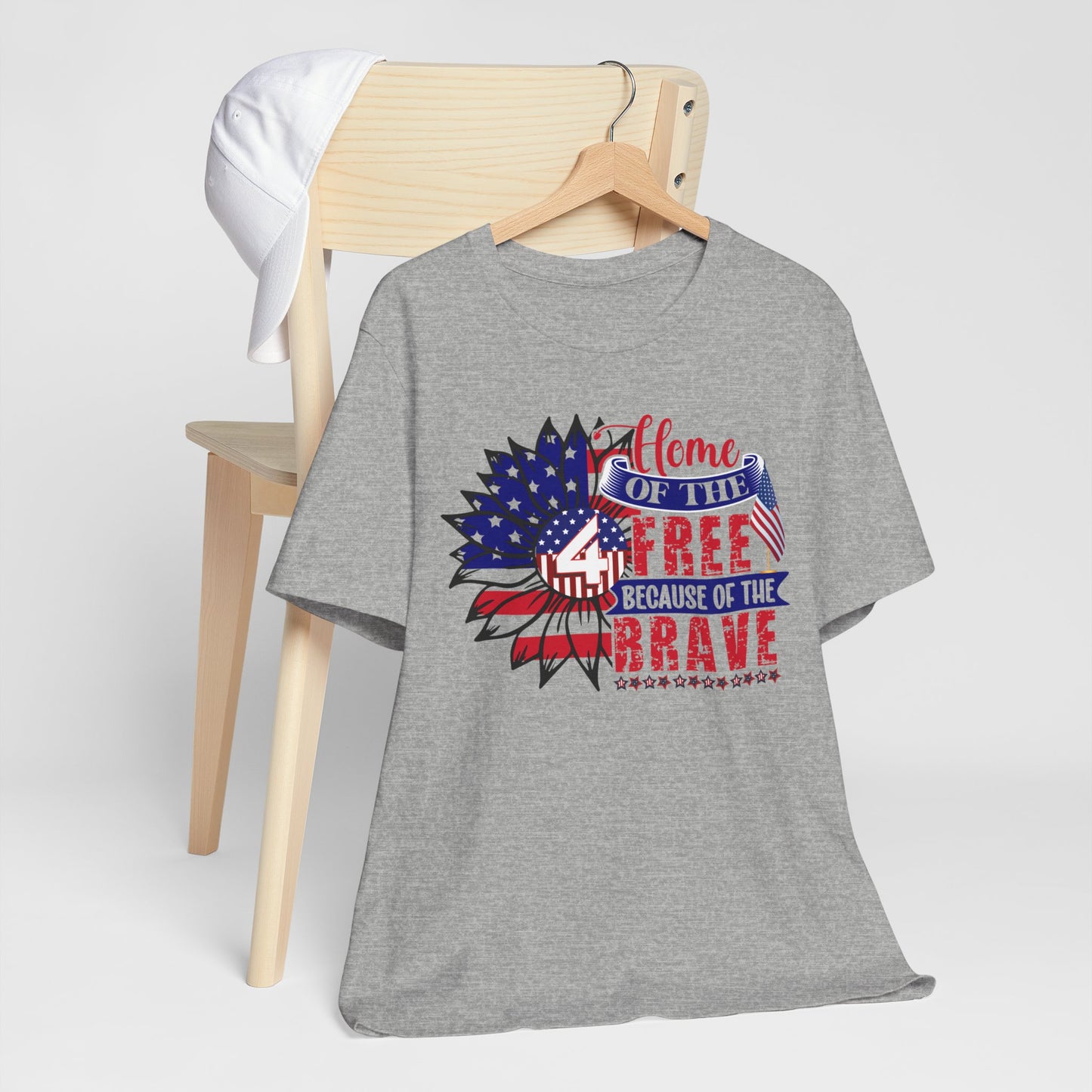 4th of July T-Shirt,  Fourth of July unisex jersey short sleeve.