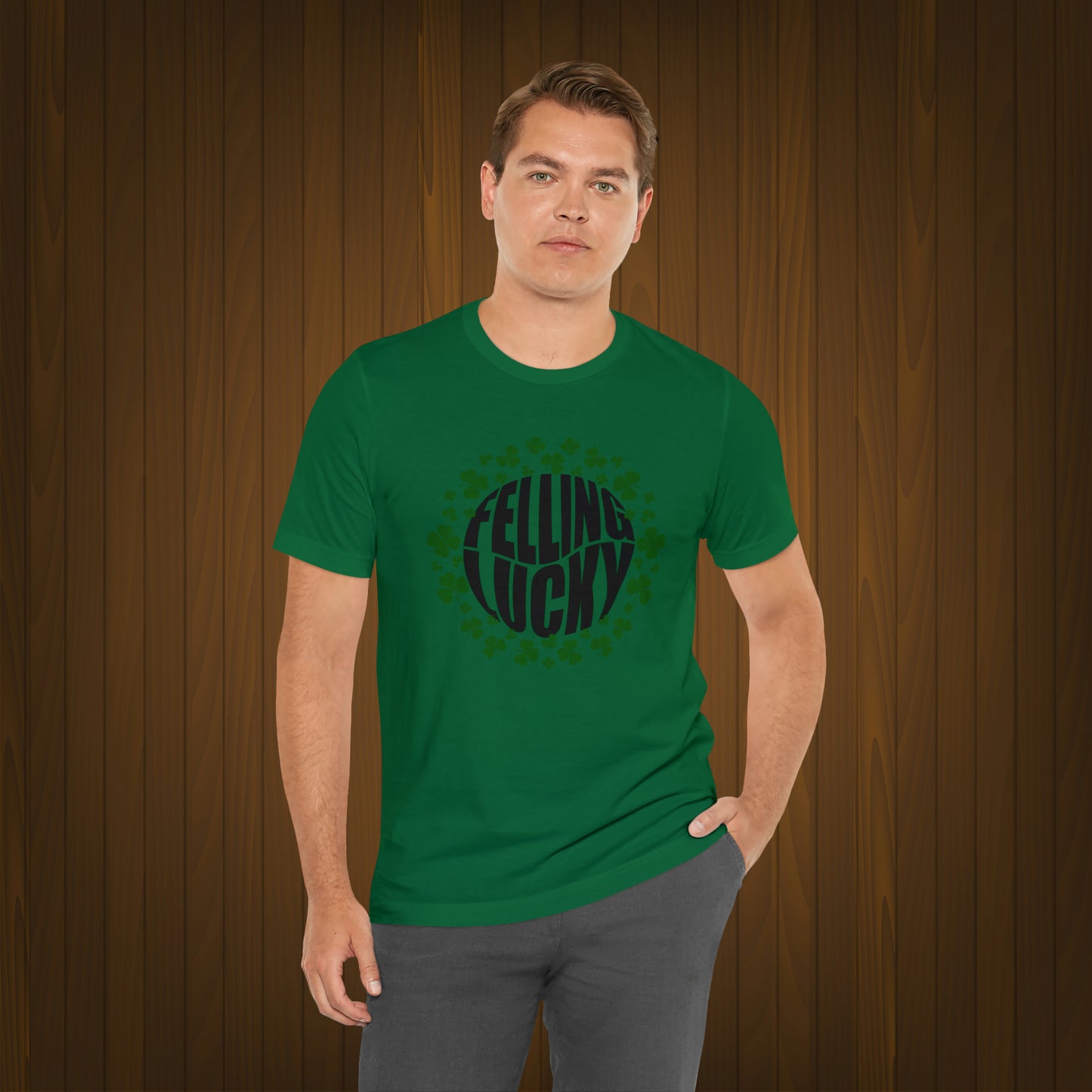 St Patrick's Day Unisex Jersey Short Sleeve Tee