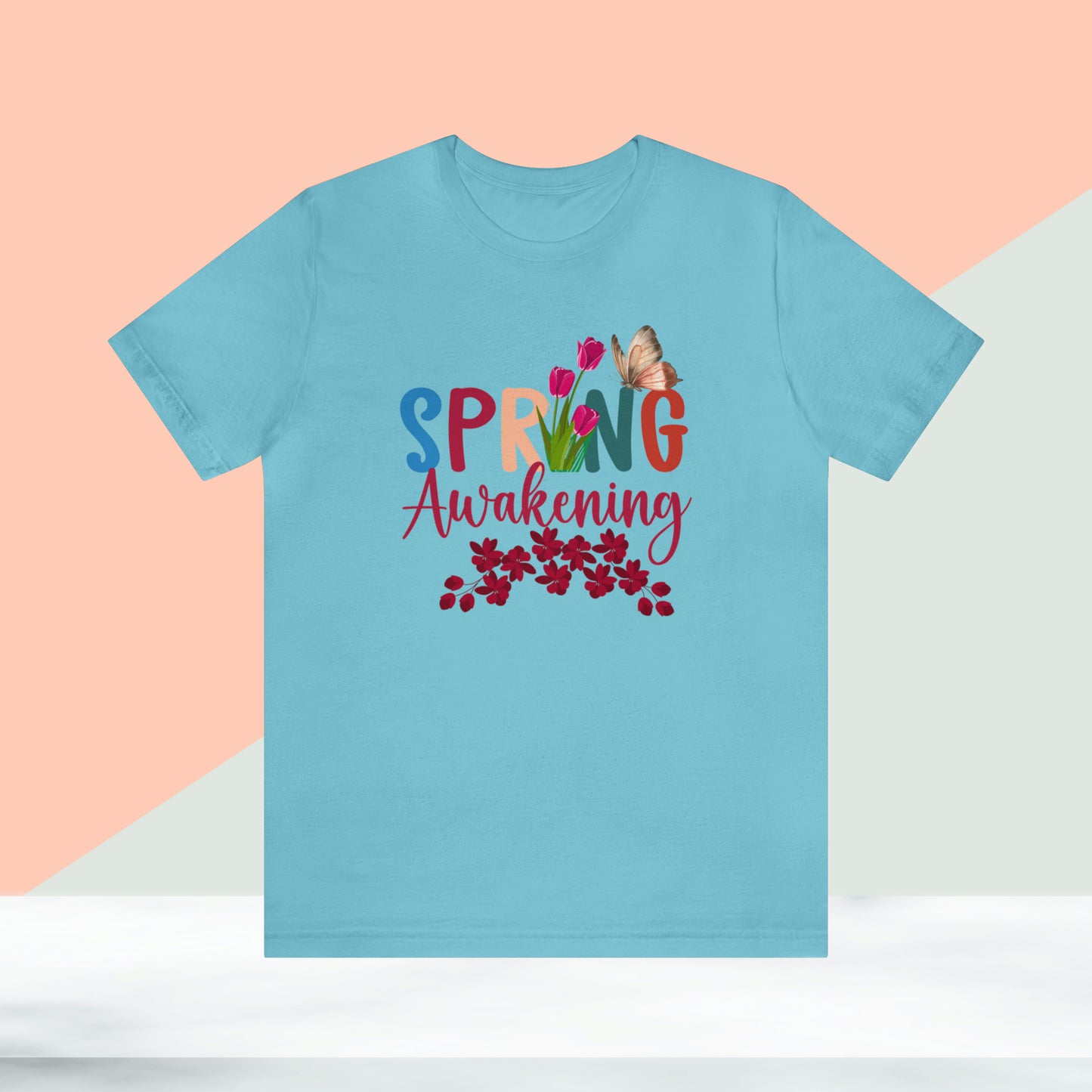 Spring Awakening Unisex T-shirt, Spring Vibes Trendy Shirt.