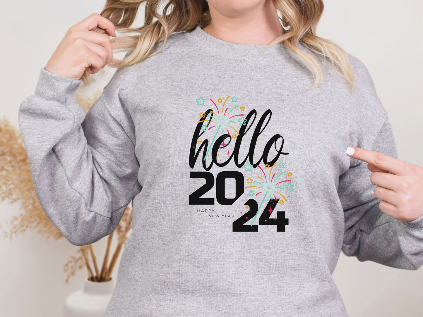 Happy New Year Unisex Heavy Blend™ Crewneck Sweatshirt