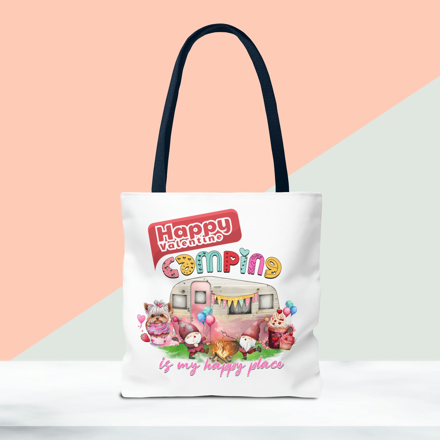 Happy Valentines Day Tote Bag