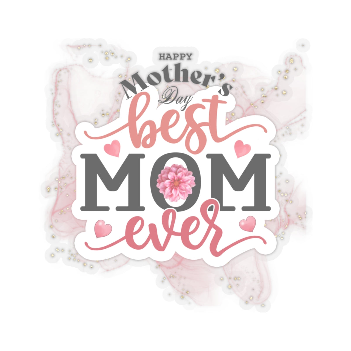 Happy Mother's Day Kiss-Cut Stickers