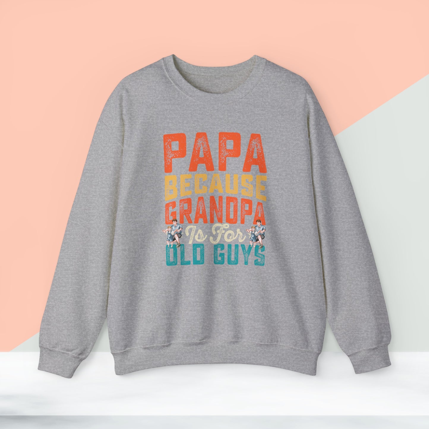 Happy Father's Day Sweatshirt For Papa, Papa Sweatshirt, Gift For Papa,  Papa's Sweatshirt.