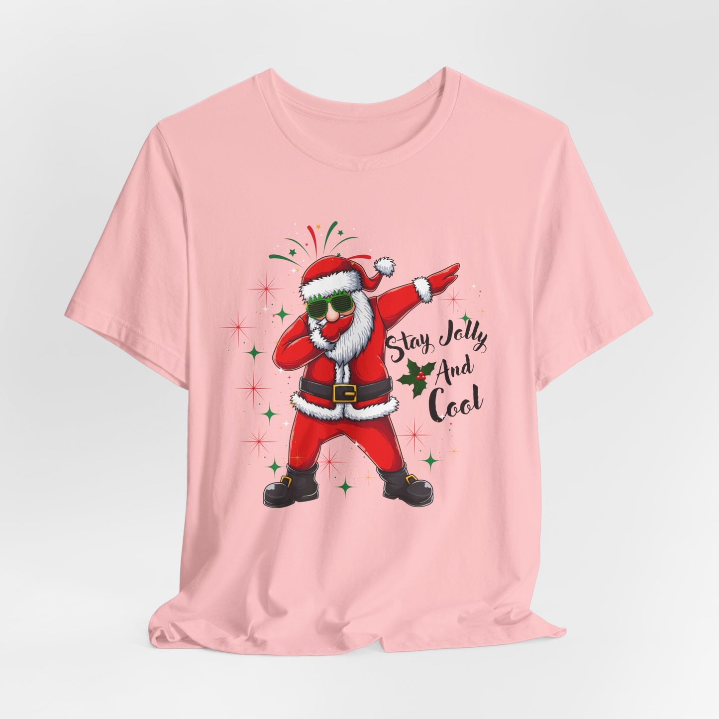 Stay Jolly And Cool Christmas Unisex Tee, Christmas Shirt, Christmas Outfit, Merry Christmas T-shirt, Merry Christmas 2024 T-shirt, Christmas Gift, Family Holiday Outfit.