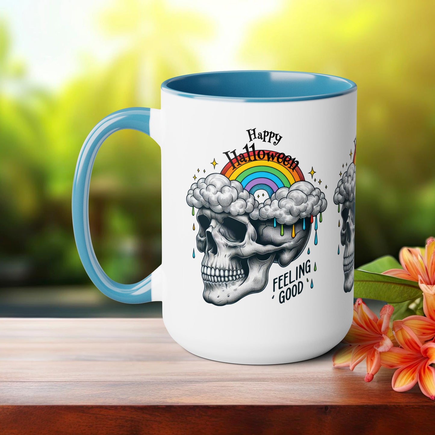 Happy Halloween Coffee Mug, Beware Halloween Coffee Mug, Trick or Treat Halloween Coffee Mug, Cute Skeleton Coffee Mug, Spooky Season Halloween Coffee Mug.