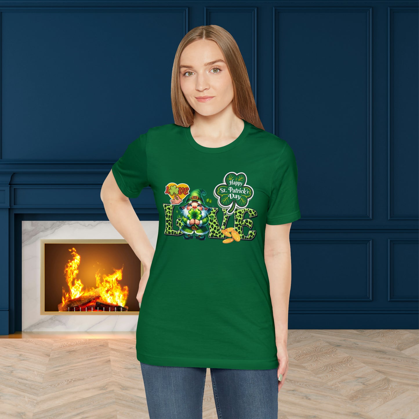 St Patrick's Day Unisex Jersey Short Sleeve Tee