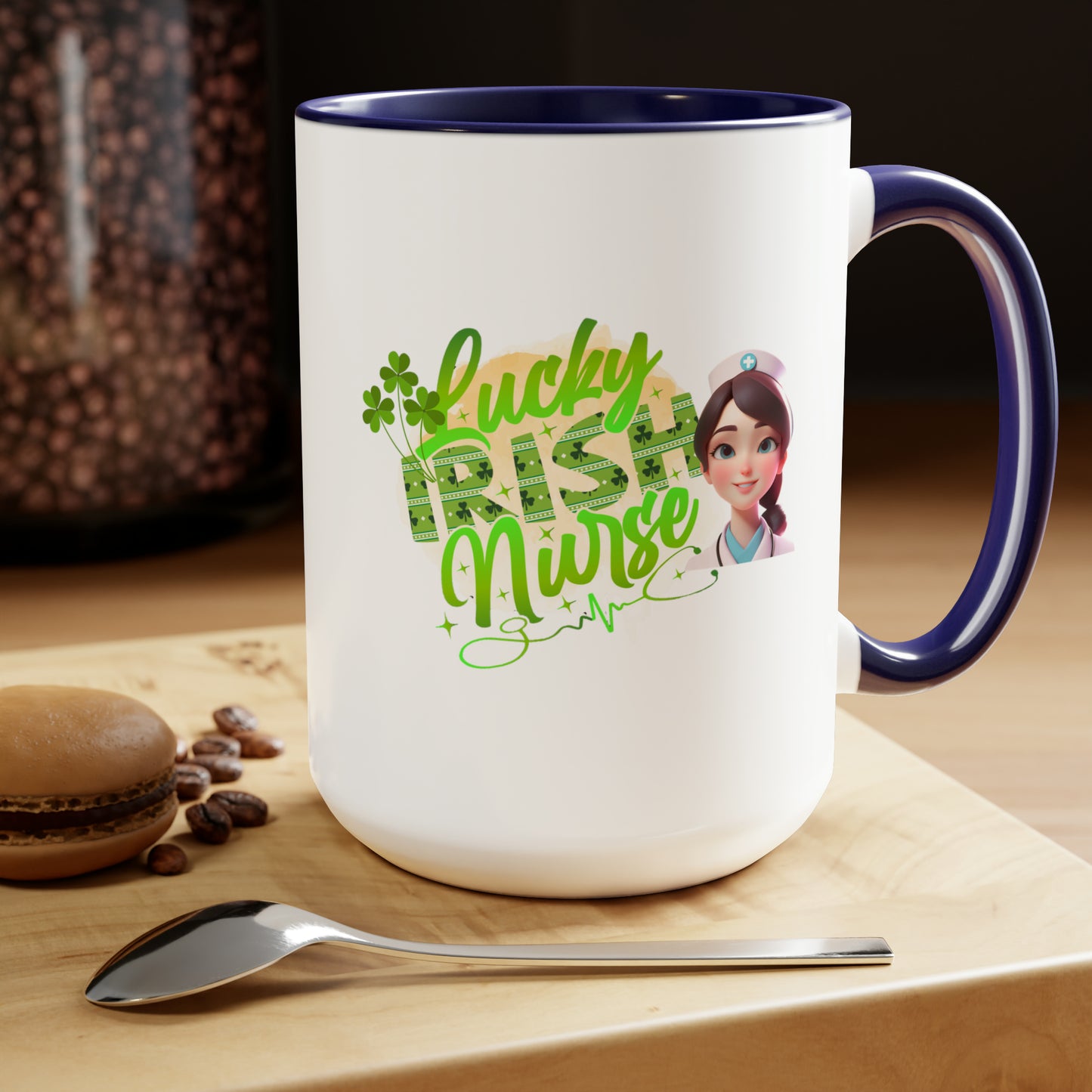 St Patrick's Day two-Tone Coffee Mugs, 15oz