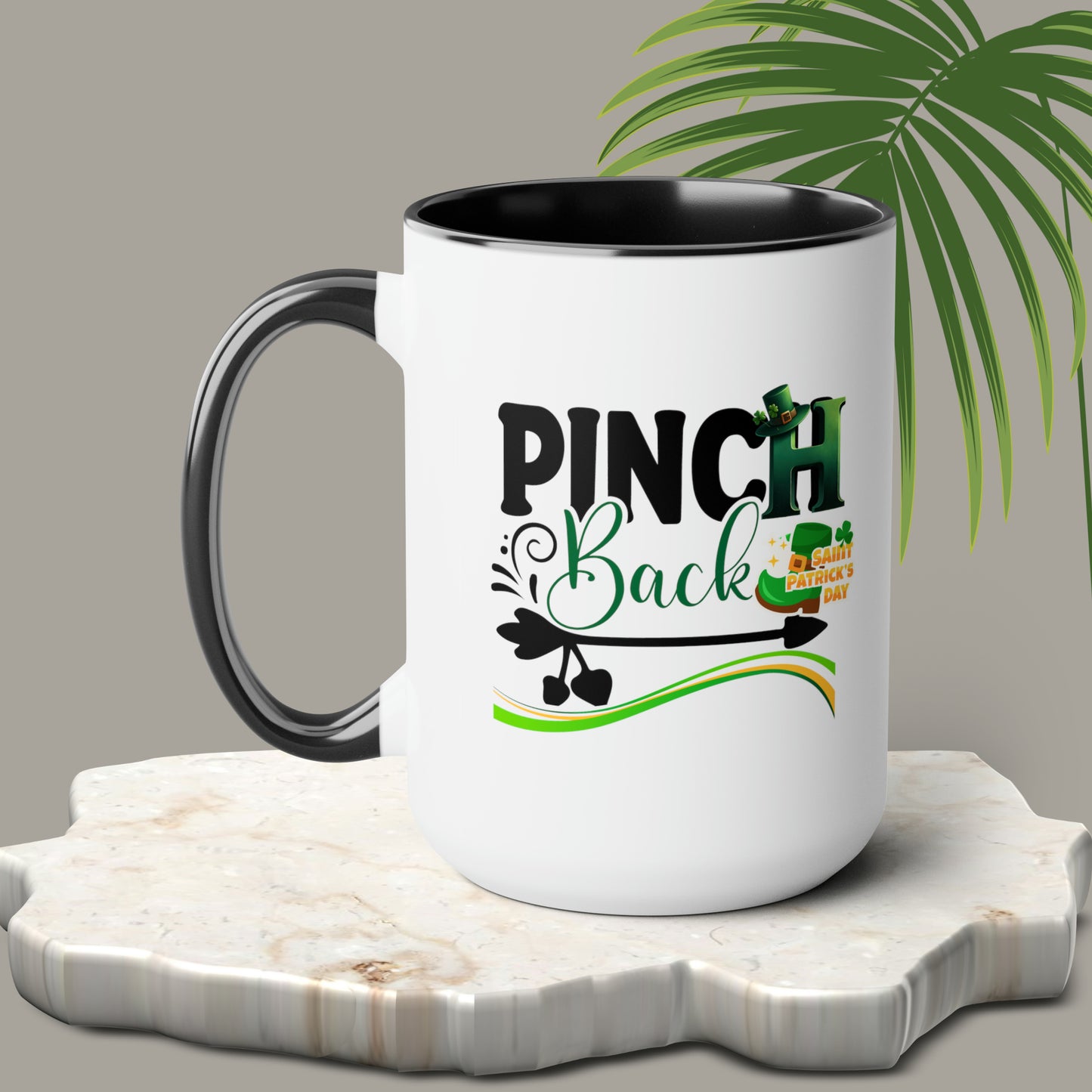 St Patrick's Day two-Tone Coffee Mugs, 15oz