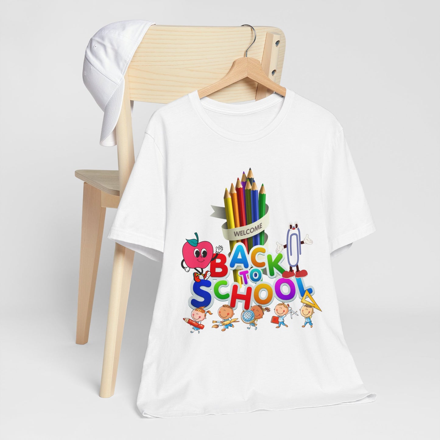 Welcome Back To School T-Shirt, Teacher T-Shirt, Teacher Back To school unisex jersey short sleeve.First Day Vibes T-Shirt.