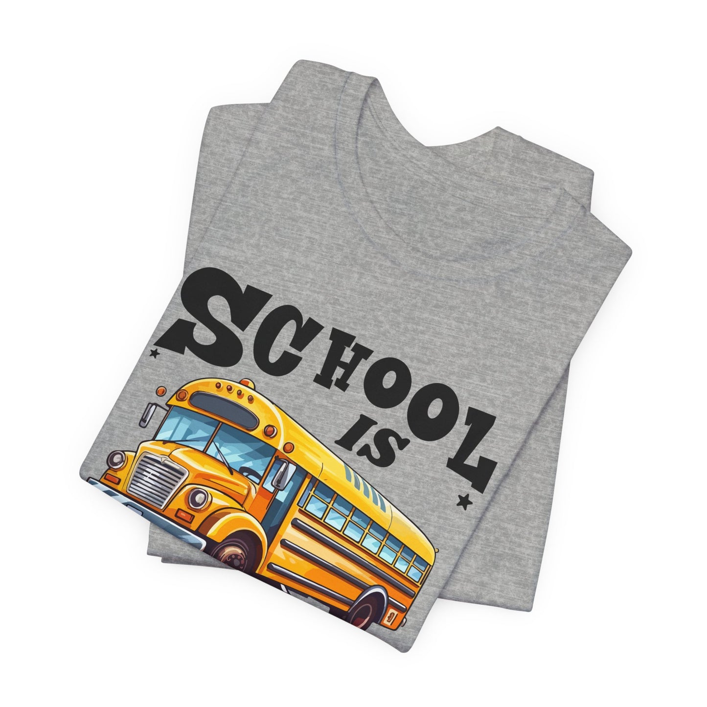 School Is calling T-shirt, First Day Of School T-Shirt, Teacher Back To school unisex jersey short sleeve.First Day Vibes T-Shirt.