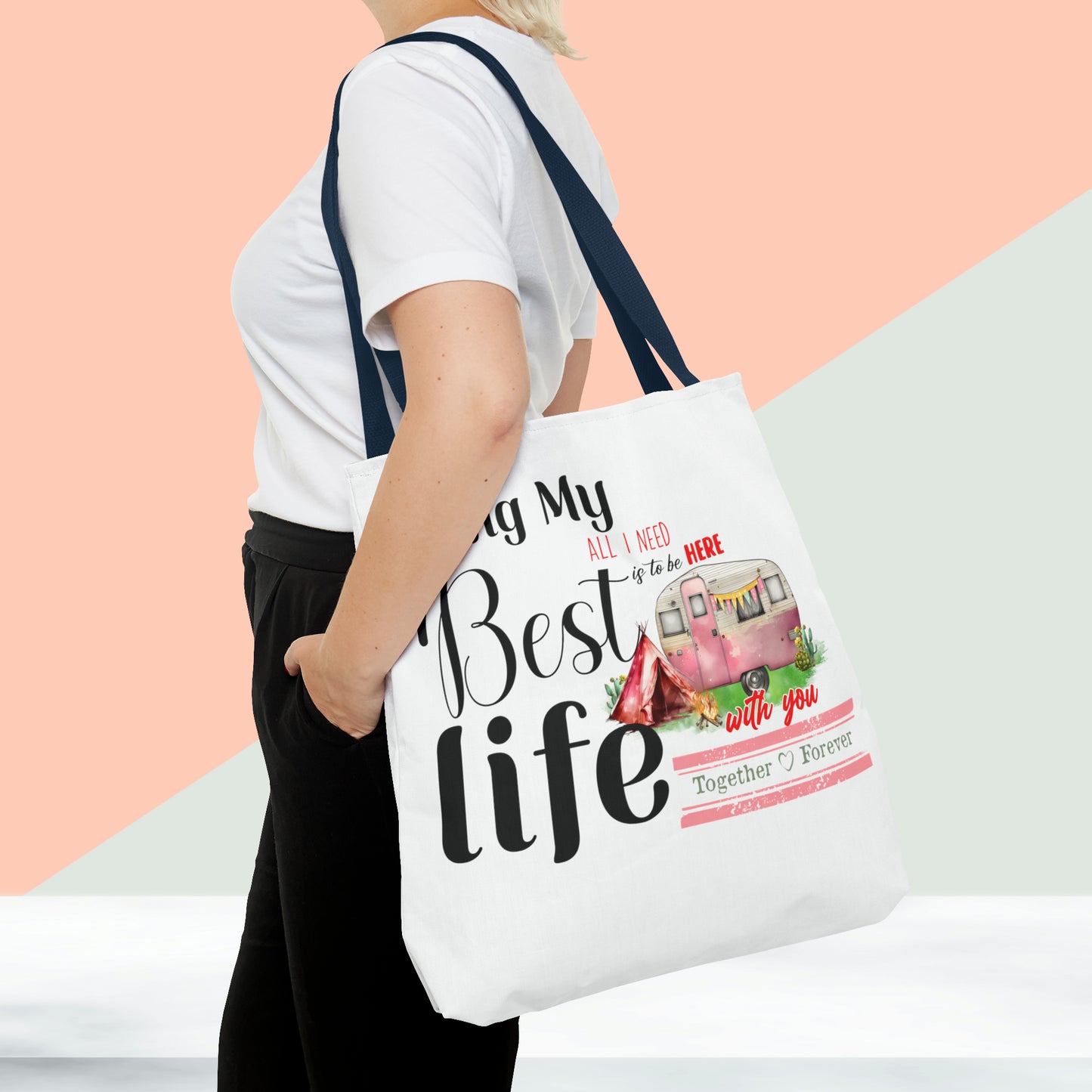 Happy Valentines Day Tote Bag