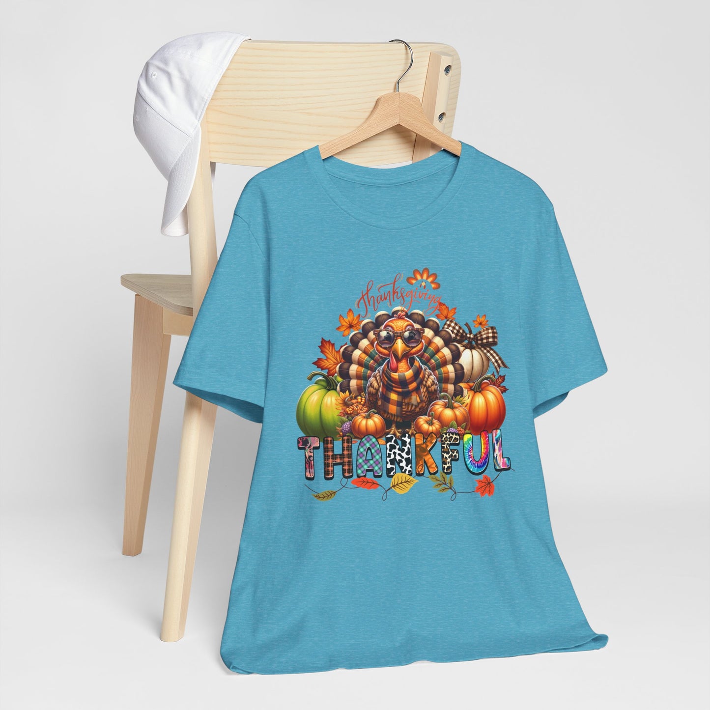 Happy Thanksgiving T-shirt, Happy thanksgiving 2024 T-shirt, Thanksgiving Gift,Turkey Shirt, Family Thanksgiving, Holiday Outfit.