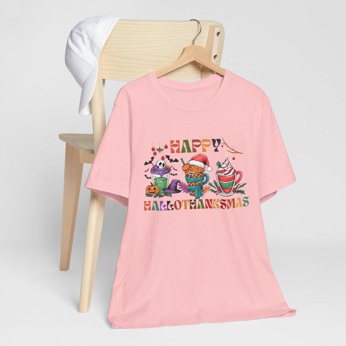 Happy Hellothanksmas T-shirt, Happy Thanksgiving T-shirt, Happy thanksgiving 2024 T-shirt, Thanksgiving Gift,Turkey Shirt, Family Thanksgiving, Holiday Outfit.