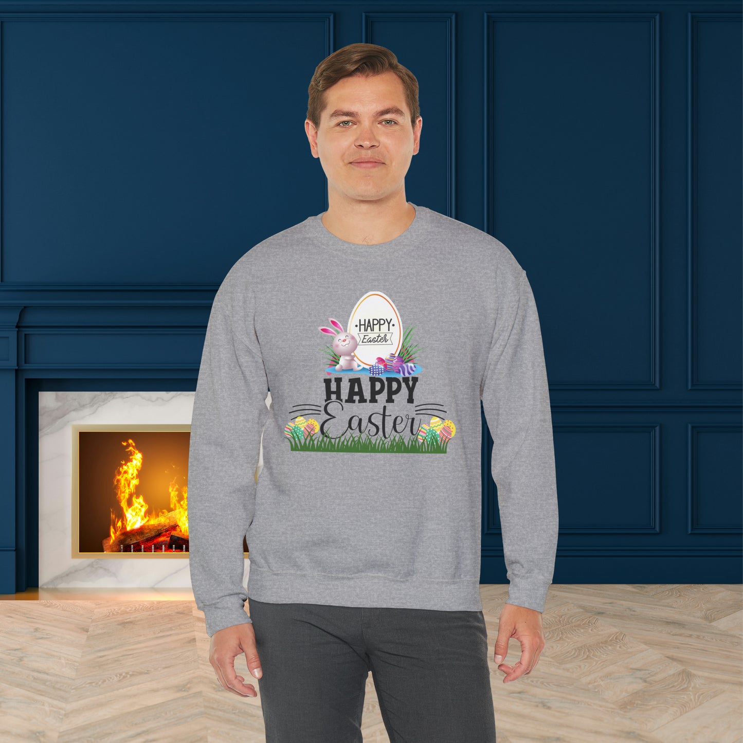 Happy Ester Unisex Crewneck Sweatshirt