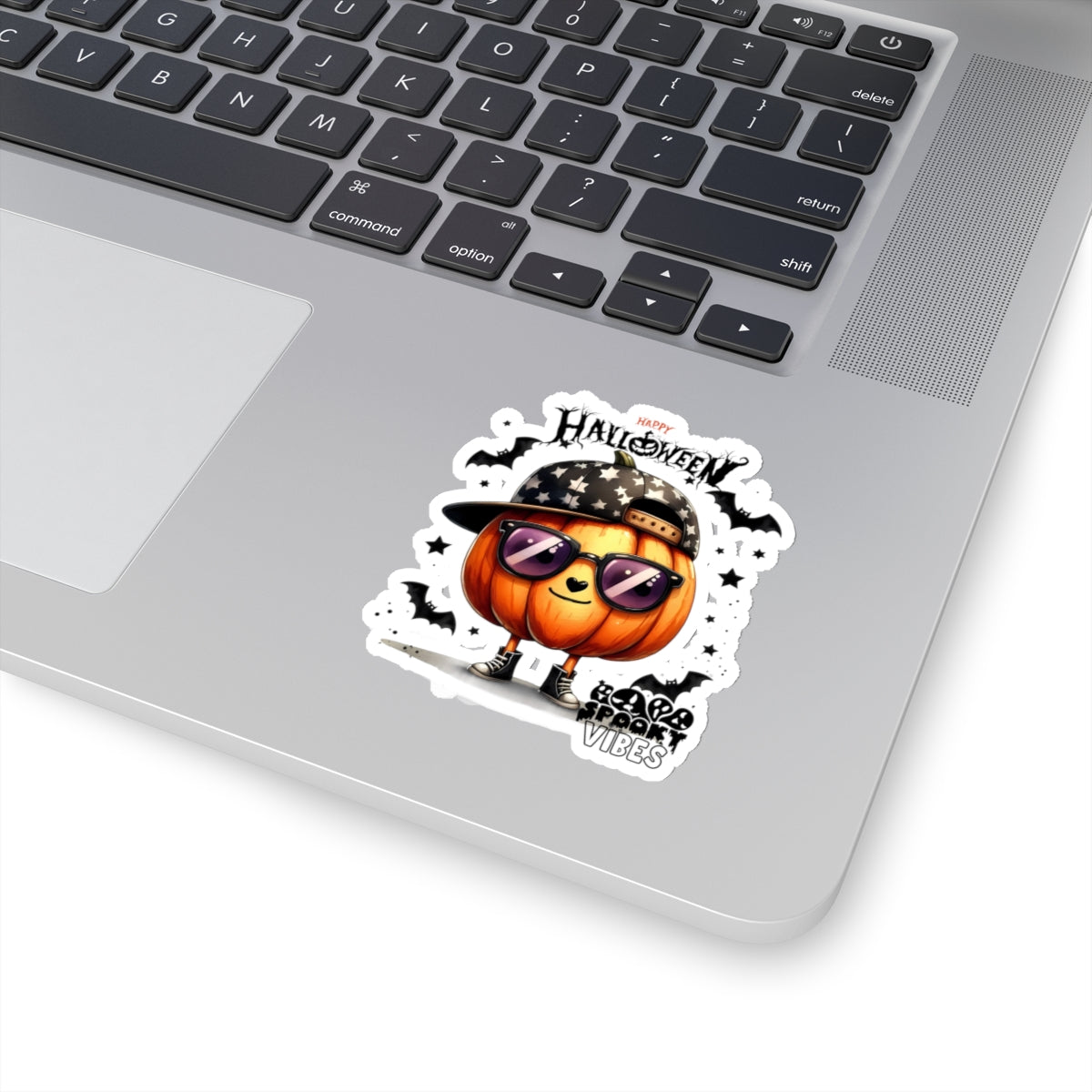 Spooky Vibes Happy Halloween Kiss-Cut Stickers, Happy Halloween Kiss-Cut Stickers, Spooky Season Kiss-Cut Stickers, Trick Or Treat Halloween Kiss-Cut Stickers.