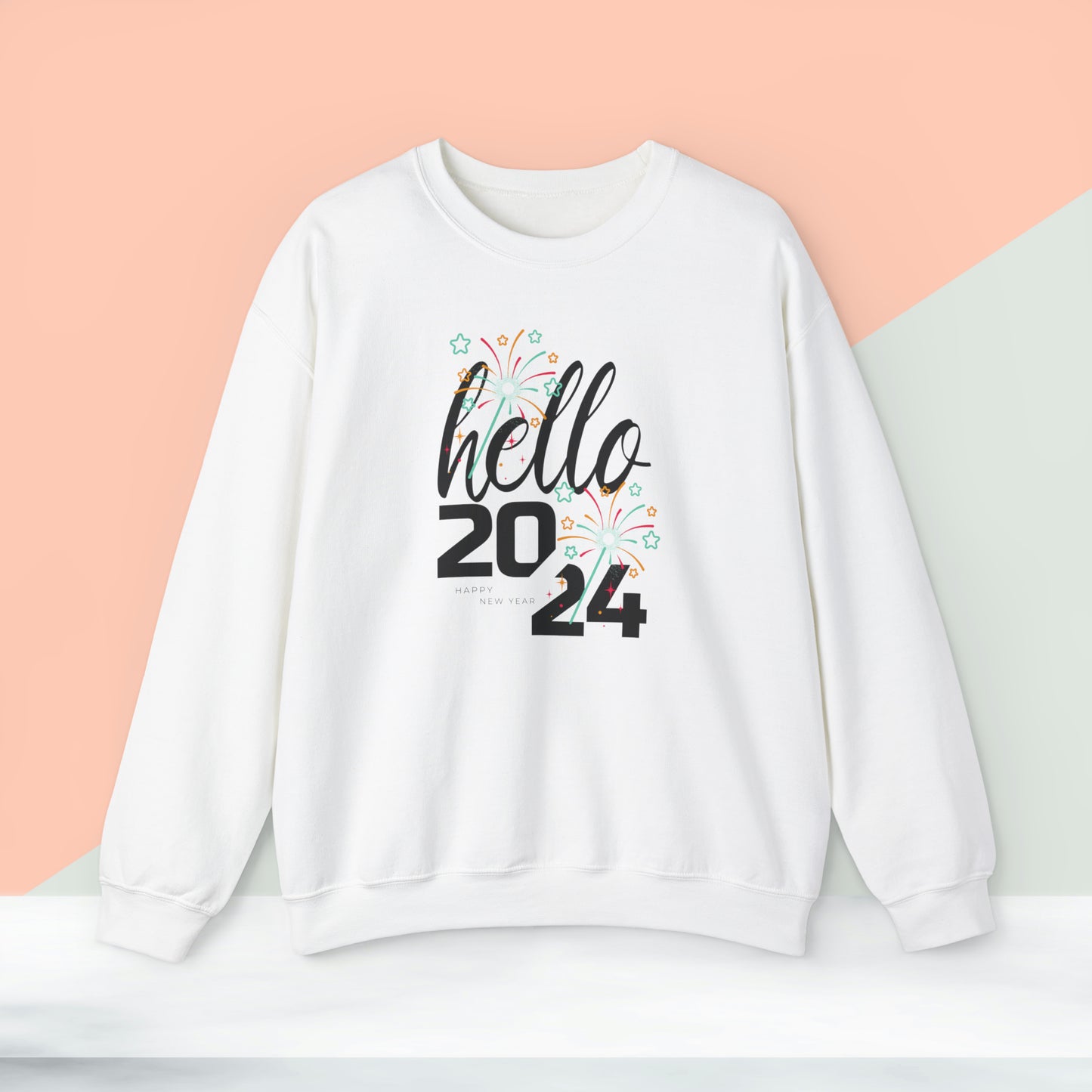 Happy New Year Unisex Heavy Blend™ Crewneck Sweatshirt