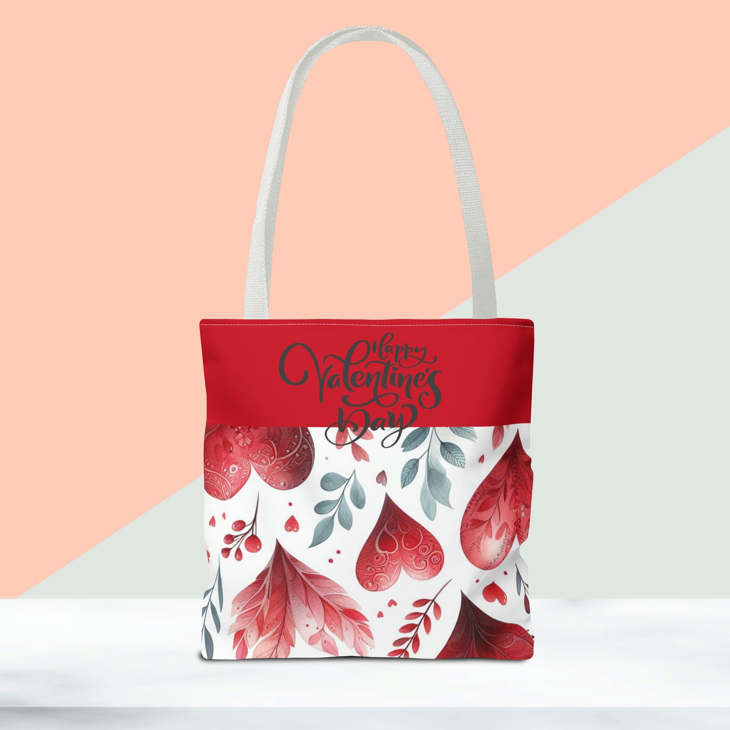 Happy Valentines Day Tote Bag