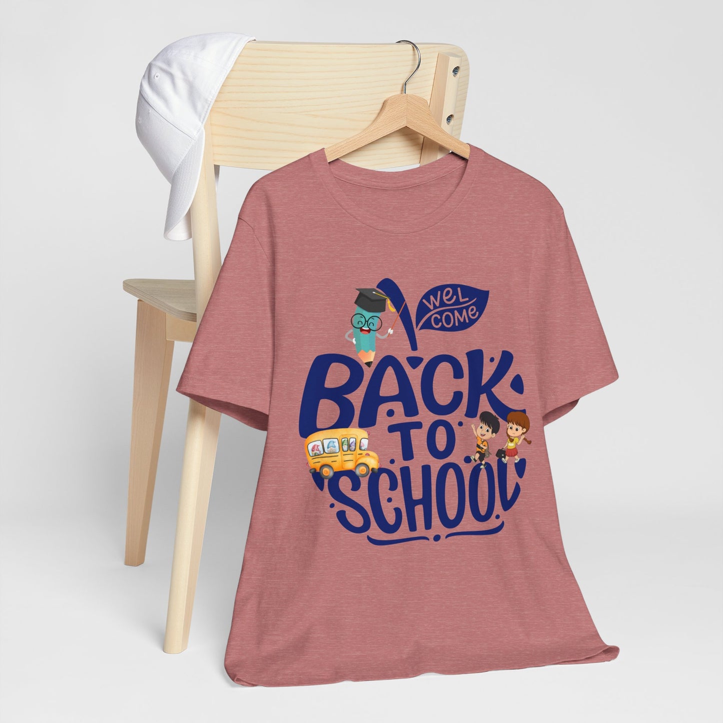 Welcome Back To School T-Shirt, Teacher T-Shirt, Teacher Back To school unisex jersey short sleeve.First Day Vibes T-Shirt.